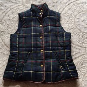 Ralph Lauren Plaid Down Vest
